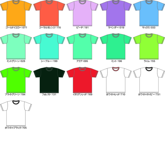 cvtvlistＴシャツ　ノベルティアクセ付き 085CVT-ヘビーウェイトTシャツ｜オリジナルTシャツ｜オリジナルT